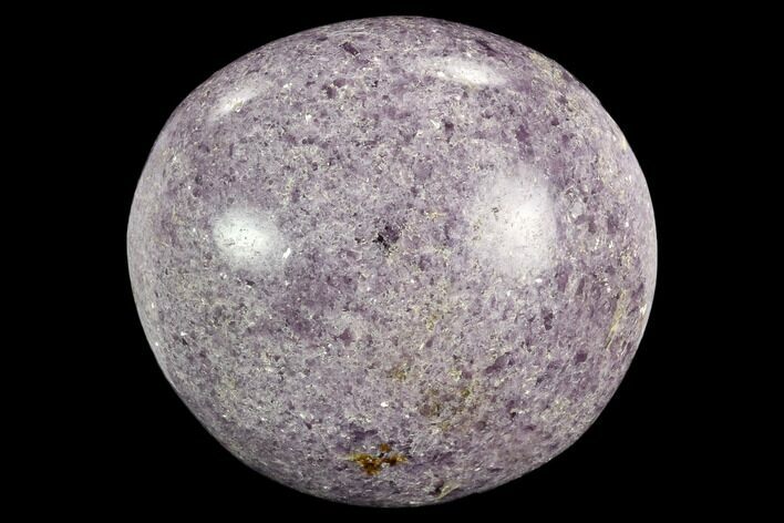 Sparkly, Purple Lepidolite Palm Stone - Madagascar #119249